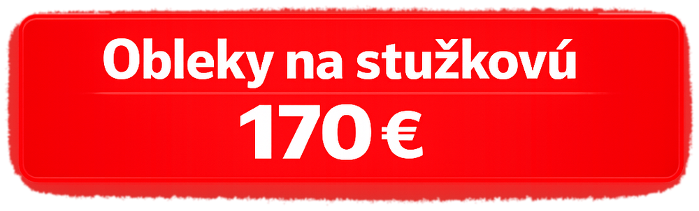 Akcia — obleky na stužkovú za 170 €